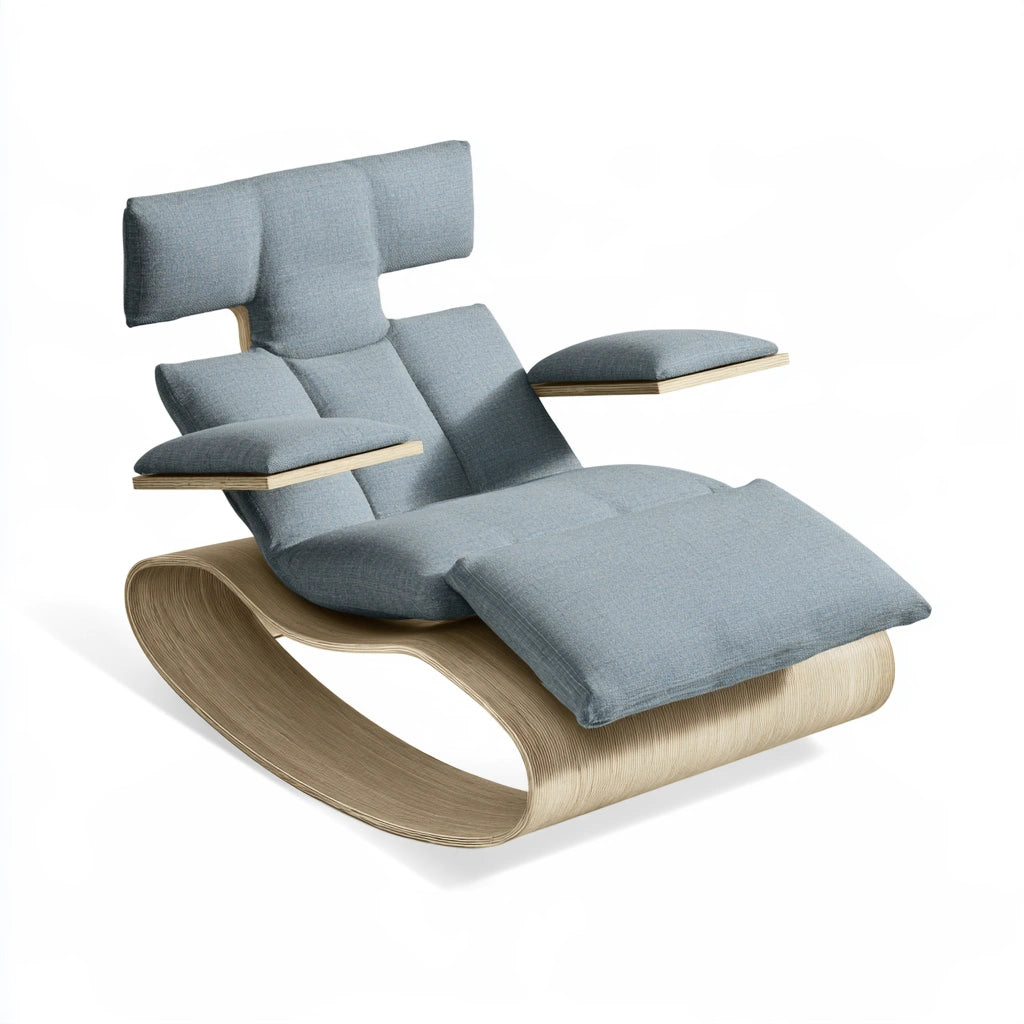 Ergonomische bureaustoel, kleur grijs